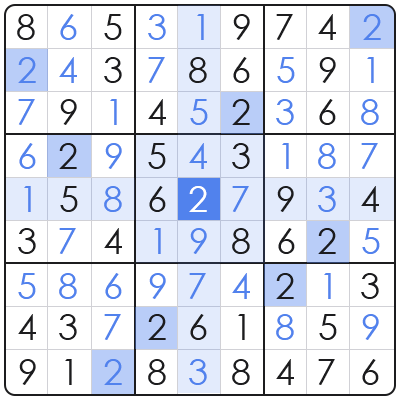 very very easy sudoku